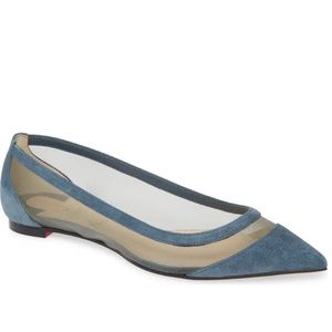 Christian Louboutin galativi mesh flat